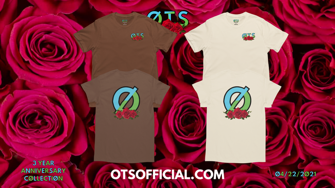 ØTS 3 roses