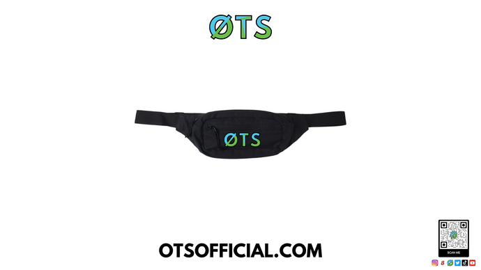 ØTS cross bag (made with hemp) Black