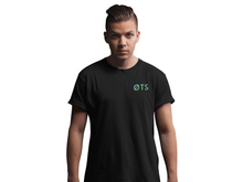 Load image into Gallery viewer, ØTS Logo with Ø Logo on the back side (Hemp T-shirt)
